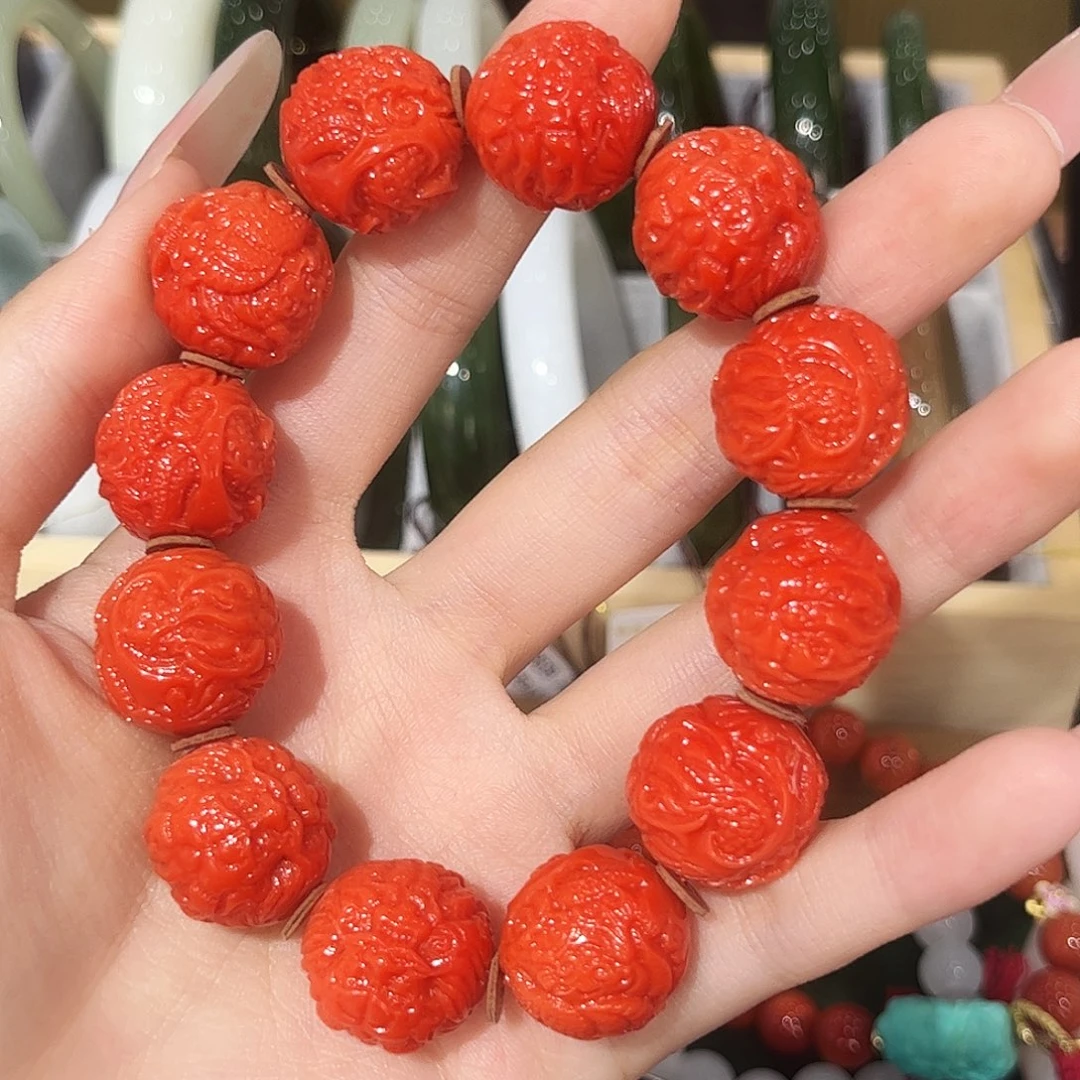 手链未镶嵌南红玛瑙