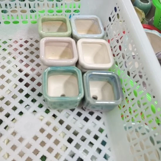 微瑕陶瓷花盆满12包邮