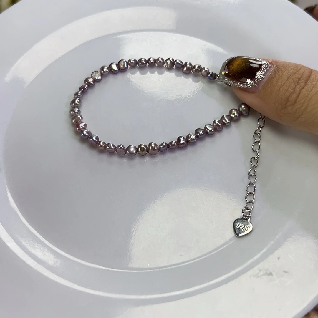 淡水珍珠钛钢手绳