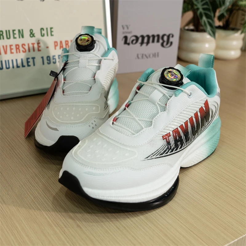 春季情侣款网面透气减震跑步鞋软底轻质真爆米花休闲鞋TY80833