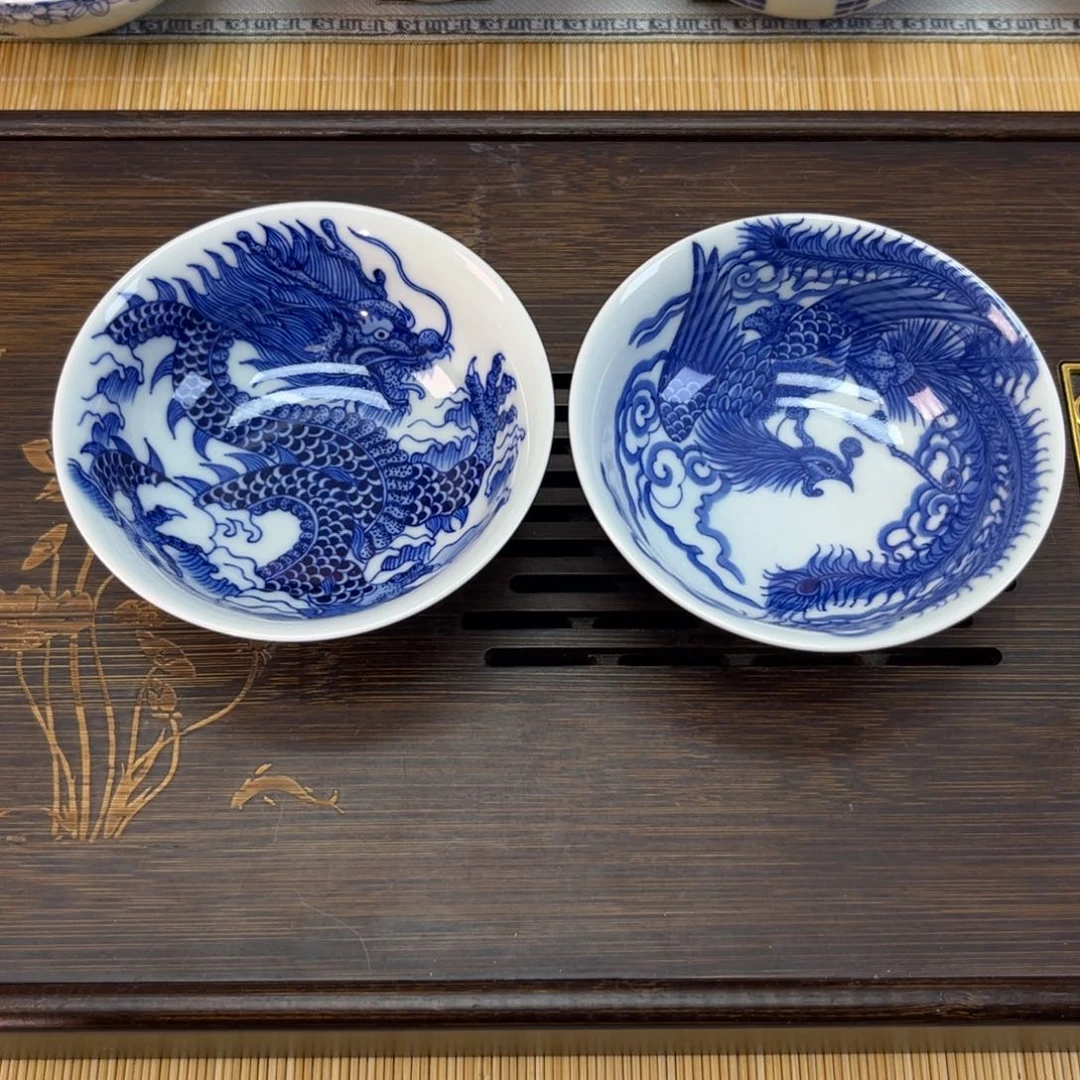 情侣对杯-龙凤呈祥主人杯2个