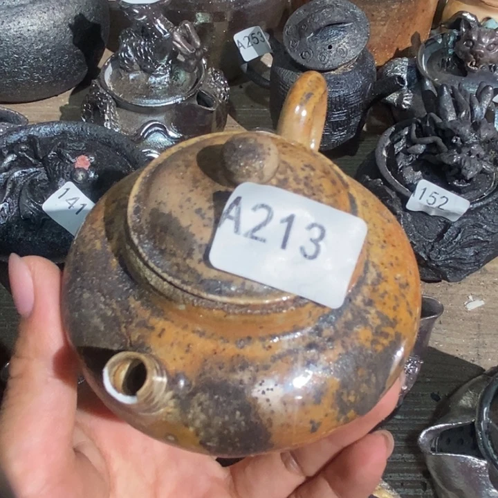 柴烧裸烧纯手工工艺制作瑕疵瑕疵