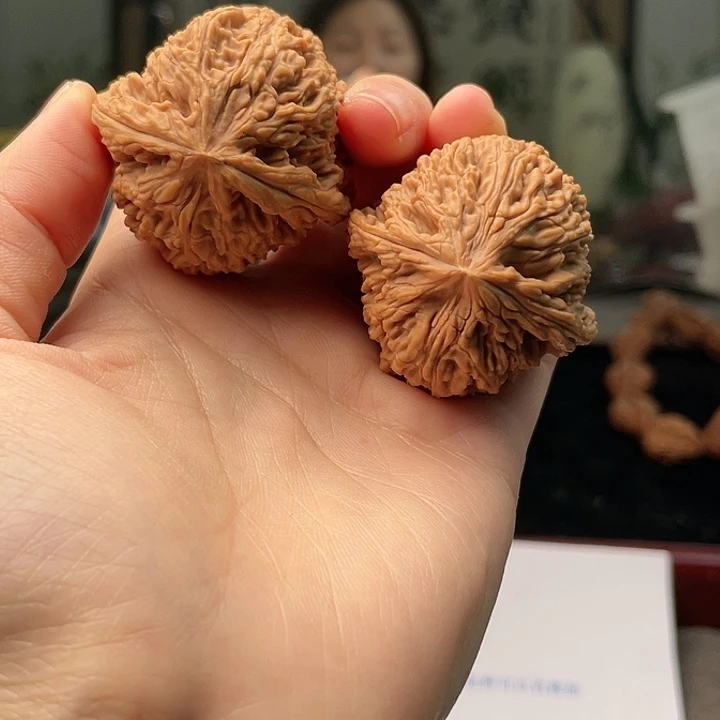 文玩核桃把件小*机南疆40.8