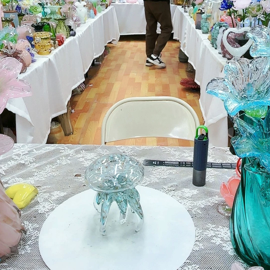 福利不退不换琉璃花瓶艺术品