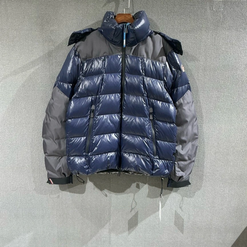 未使用 MONCLER （pm）拼接羽绒服外套 4码/3262