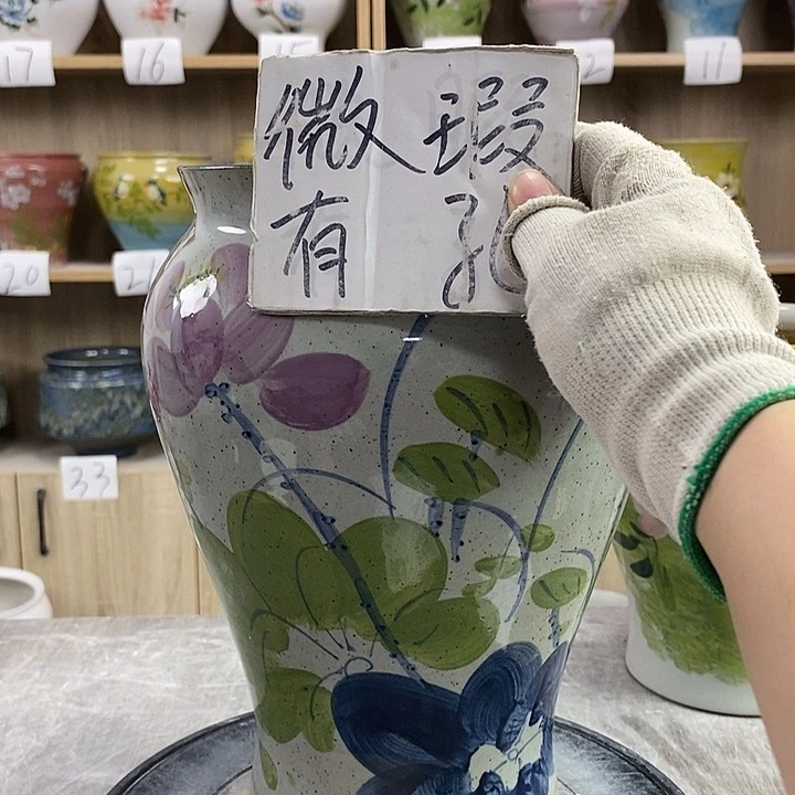 缸22xc景德镇陶瓷花盆