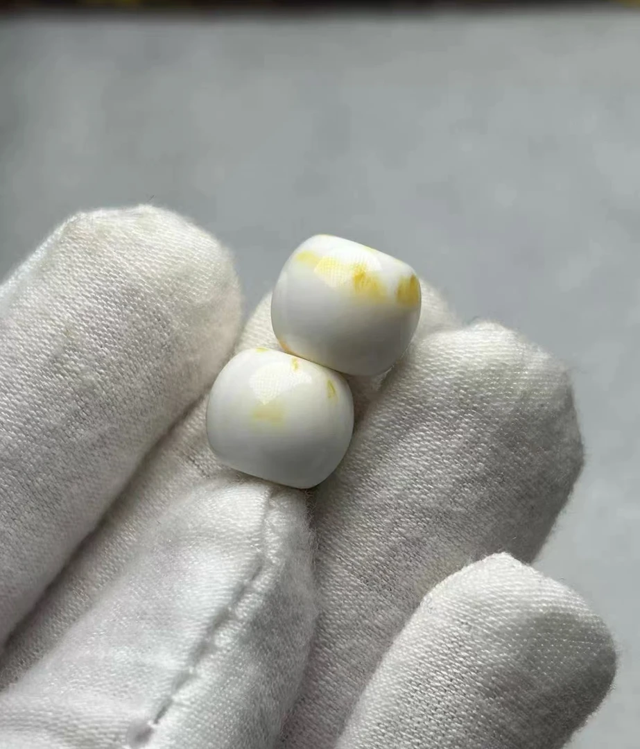 12mm骨瓷白直切老型珠二代单珠