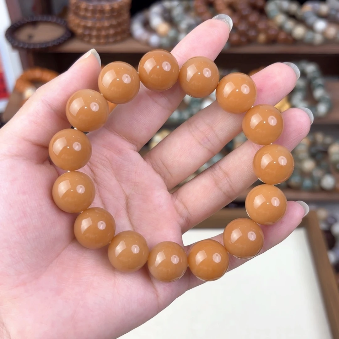 白玉菩提吊坠?****?卡15圆珠