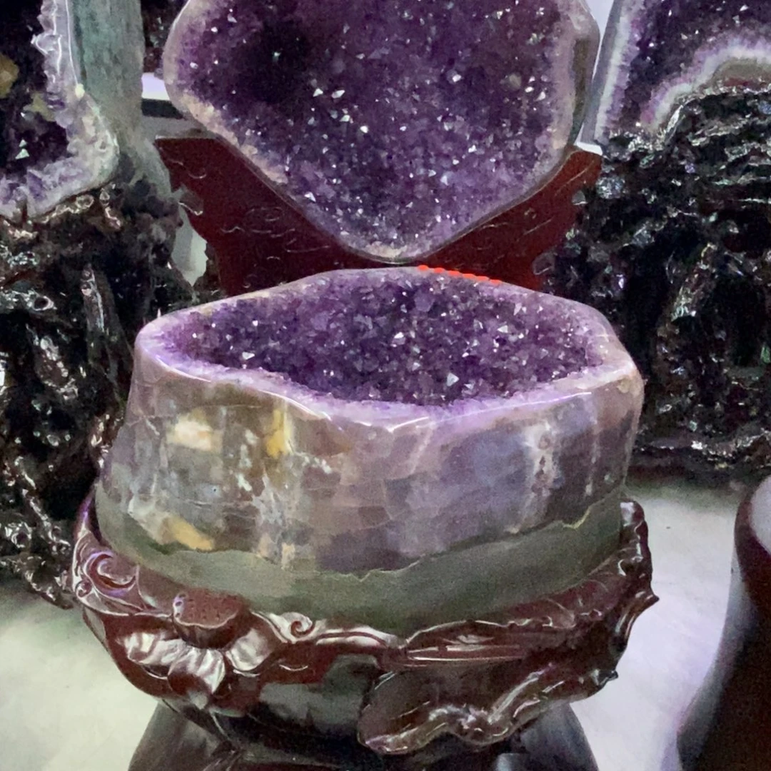 大型摆件（非配饰）未镶嵌紫晶