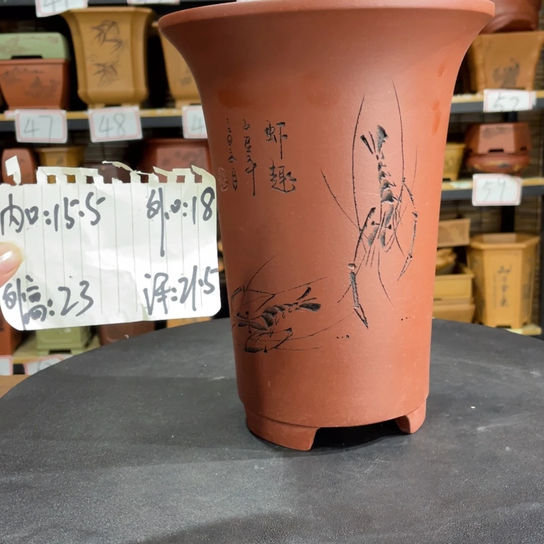 紫砂花盆紫砂花盆在这里
