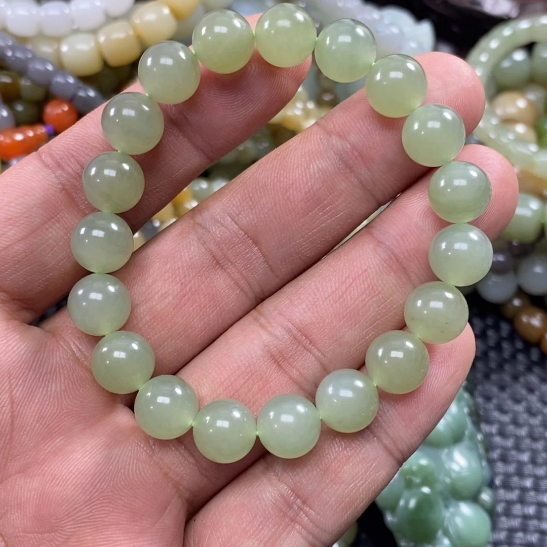 和田玉手链未镶嵌