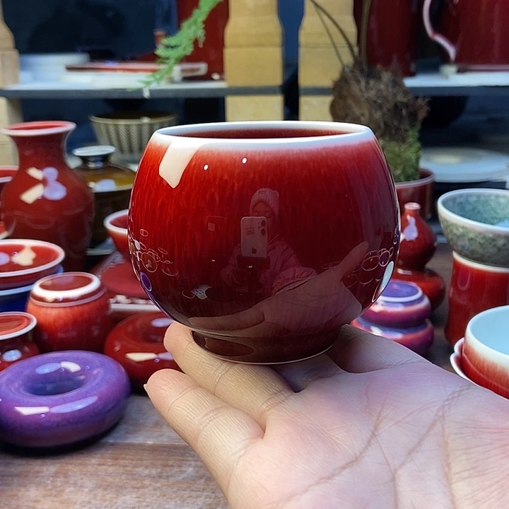 陶瓷景德镇名陶坊原矿郎红