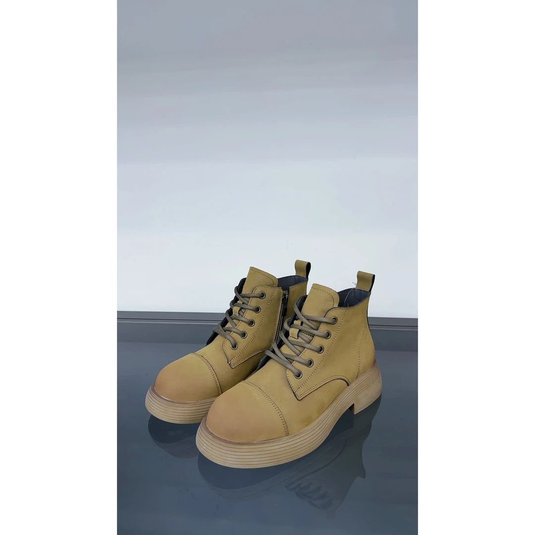 品牌原单牛皮靴子【皮里】【清仓】【A3】——057-10