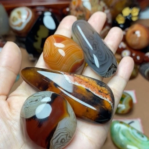 未镶嵌玛瑙/玉髓珠宝奇石阿***学