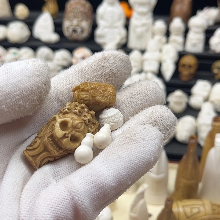 透***具手串/手链鹿骨一套做旧