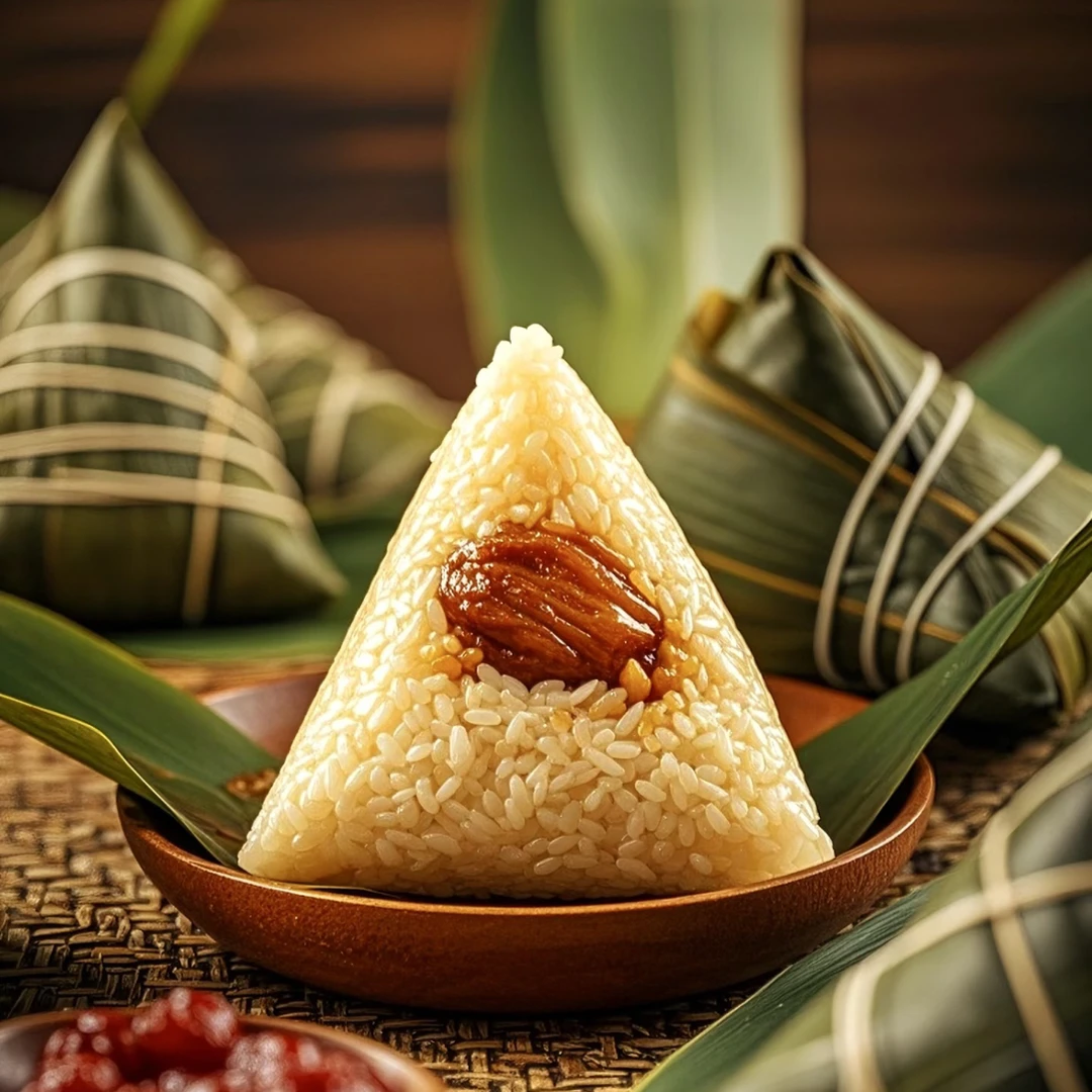 山东特产粽子纯手工现包无添加金丝蜜枣粽真空包装