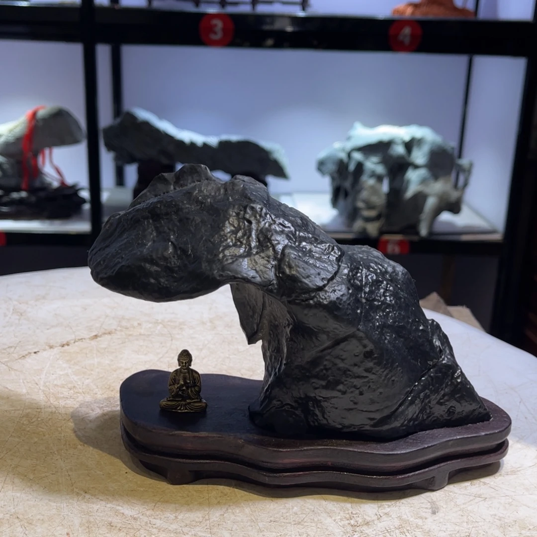 好***奇石材灵璧石灵璧奇石