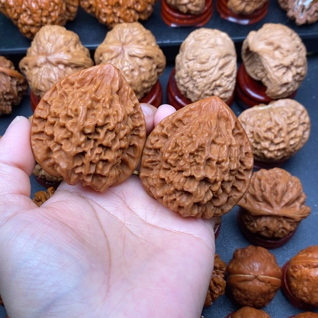 把件文玩核桃48官帽