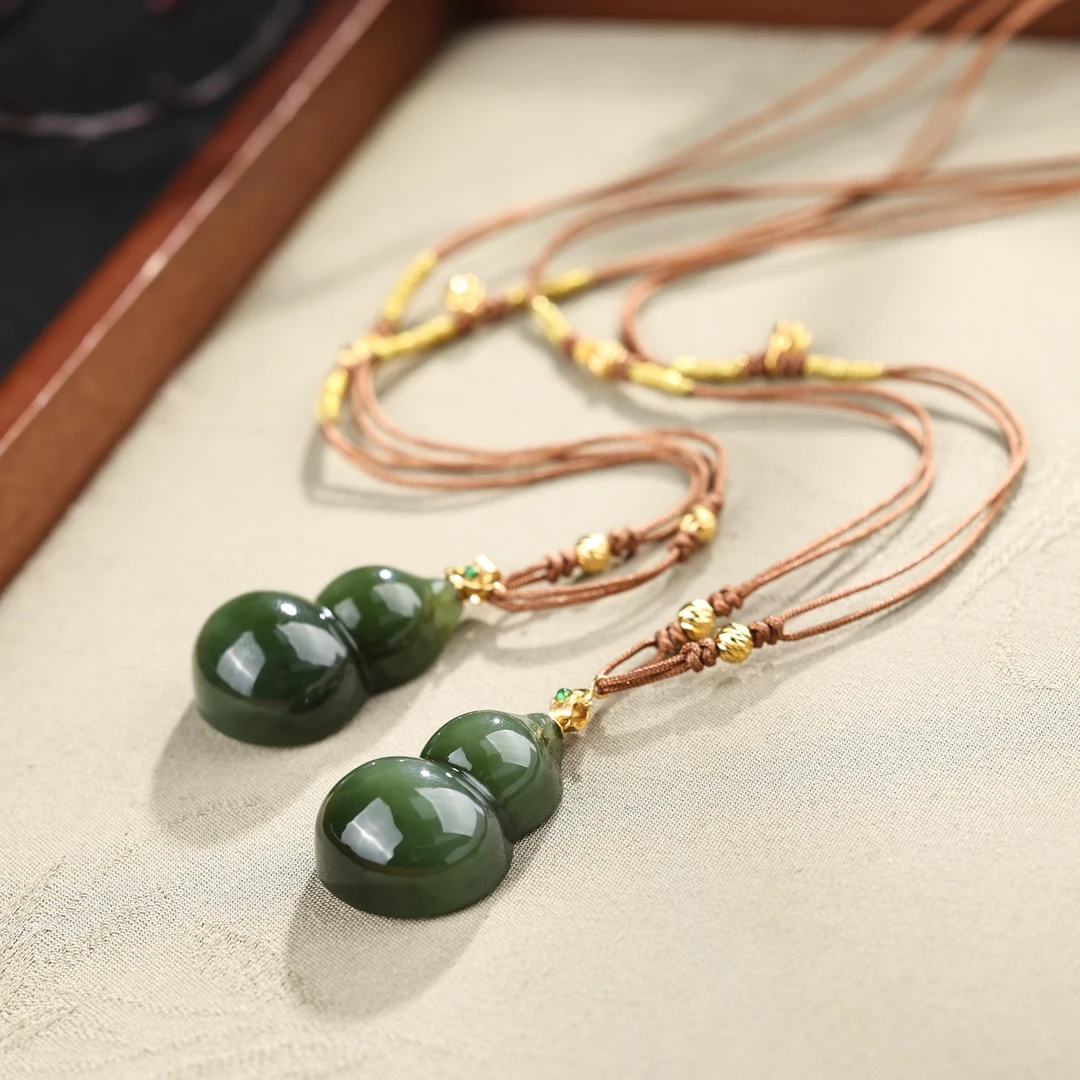 【举石臻选】TA1224-0127-19和田玉吊坠18k（一件/多样性发）H