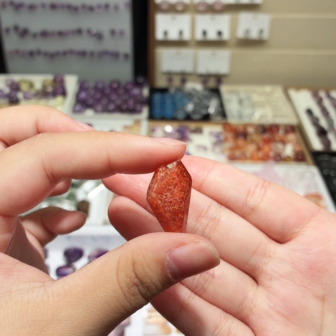 吊坠(不含链)水晶未镶嵌金太阳 随形 打孔定制不退换