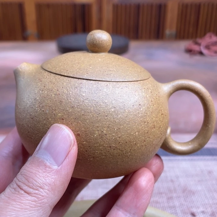 简***由紫砂茶壶宜兴紫砂原矿紫砂壶