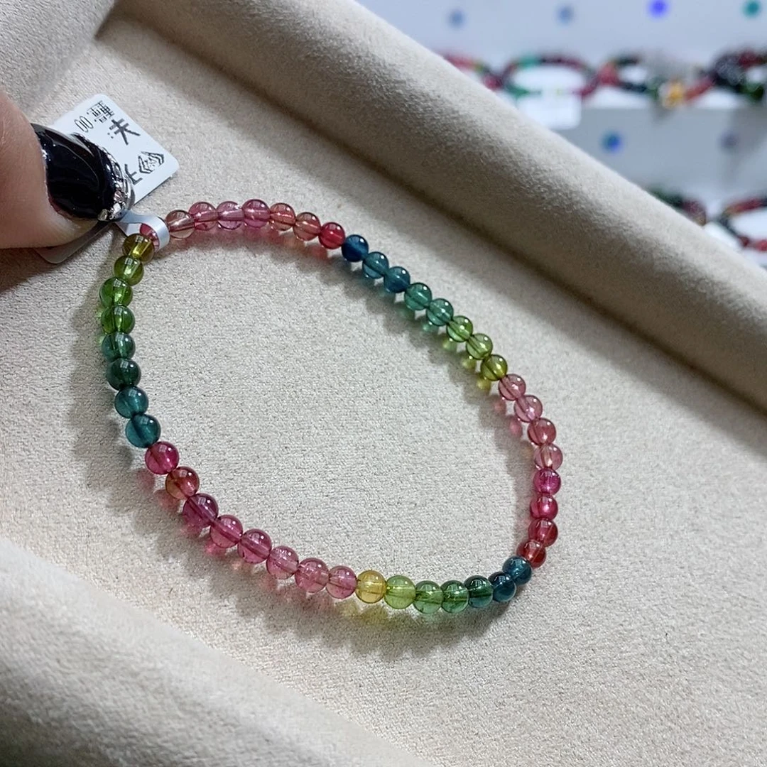 碧玺手链未镶嵌多样性发一条