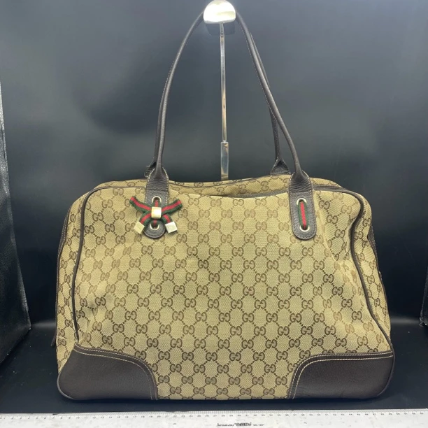 95新 GUCCI/古驰 涛派 古驰托特单肩包/13416