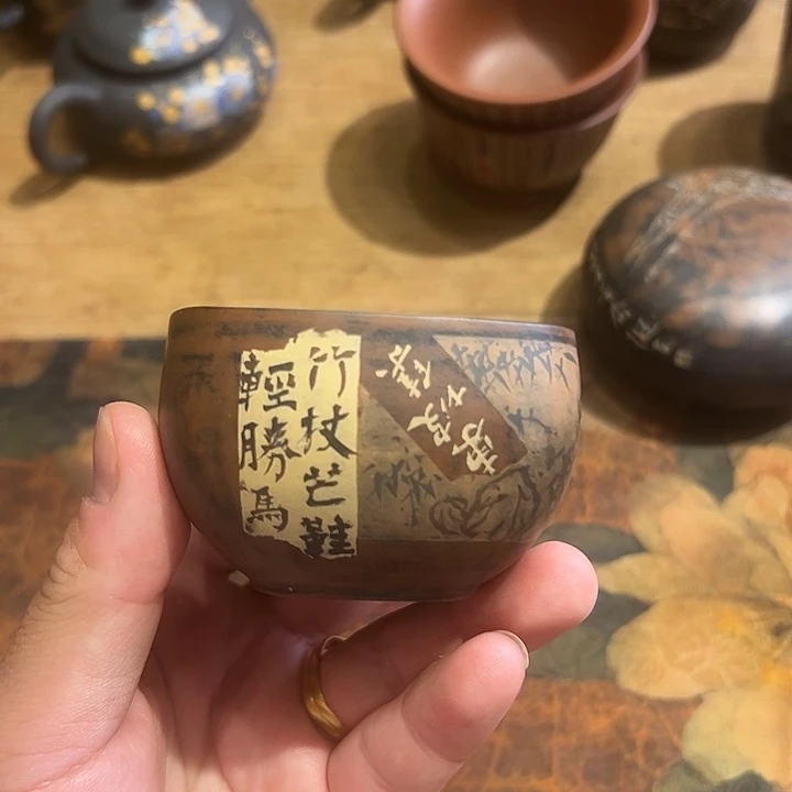 壶建水紫陶全手工