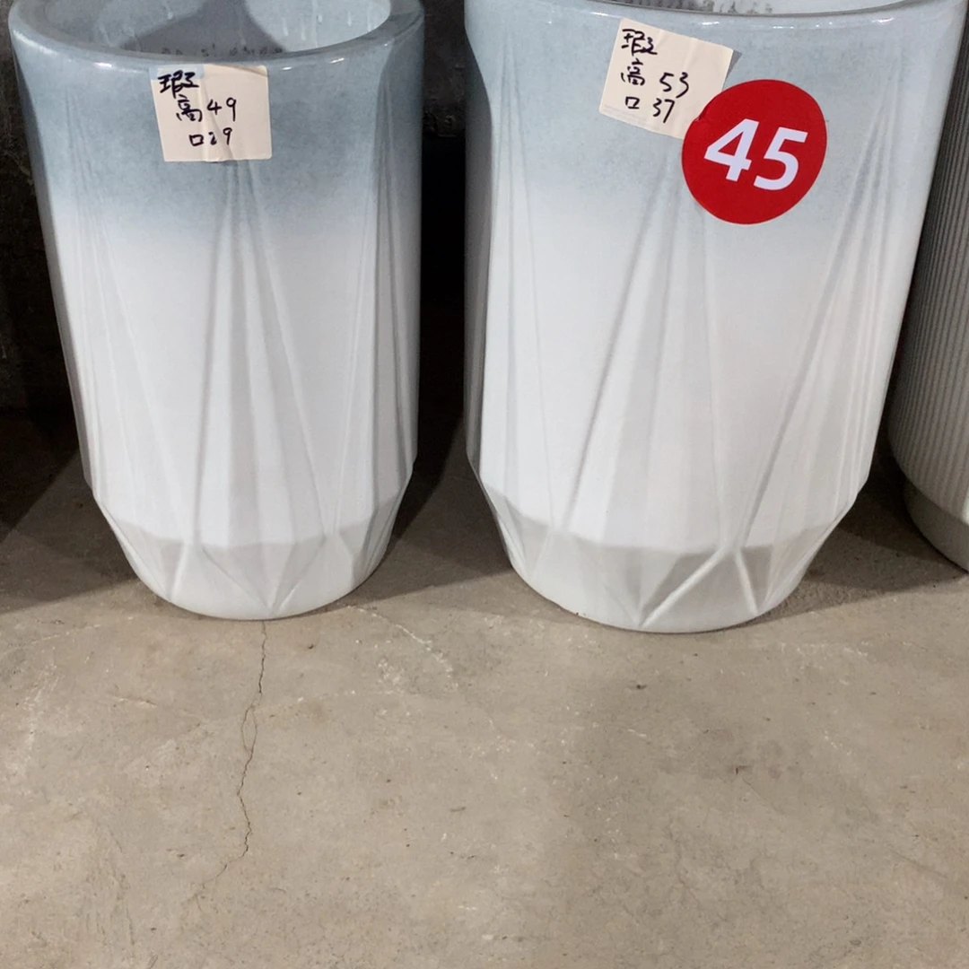 微瑕高温陶瓷花盆