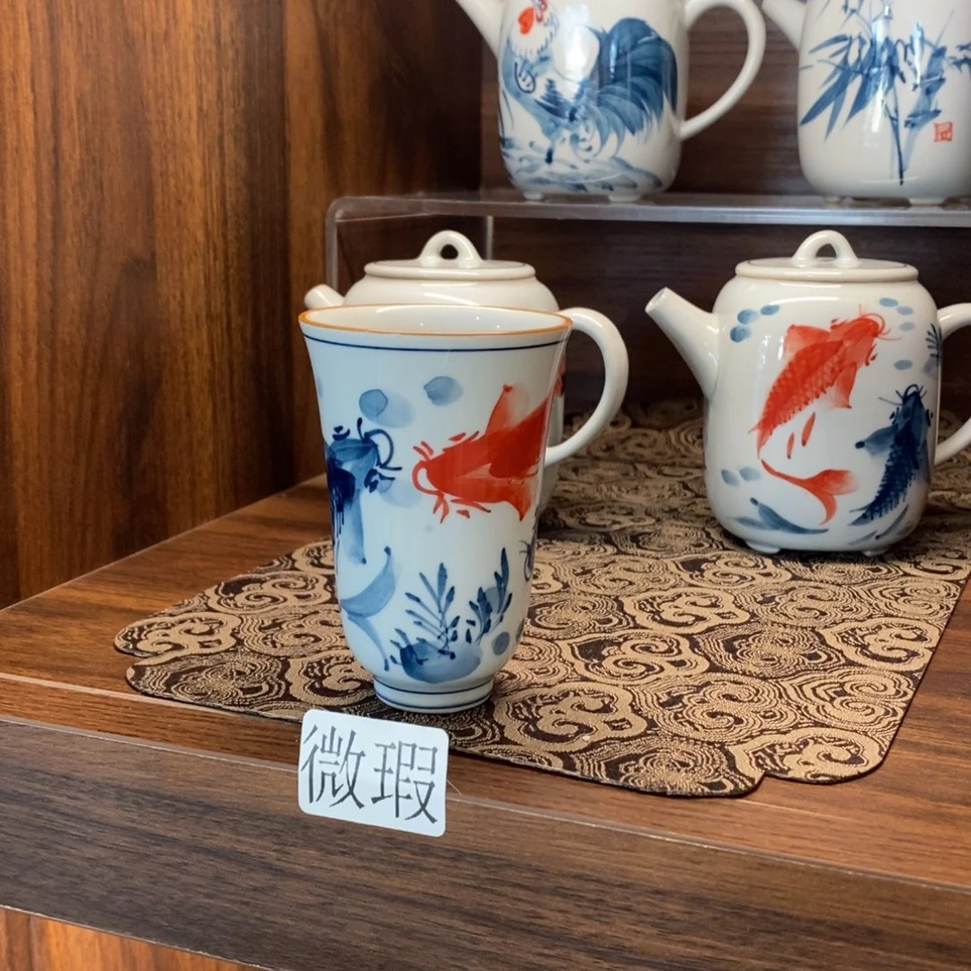 釉下彩手工绘制手工绘制