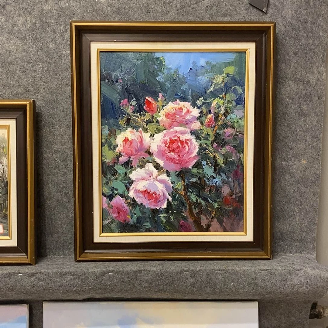 油画带外框画芯尺寸40x50cm