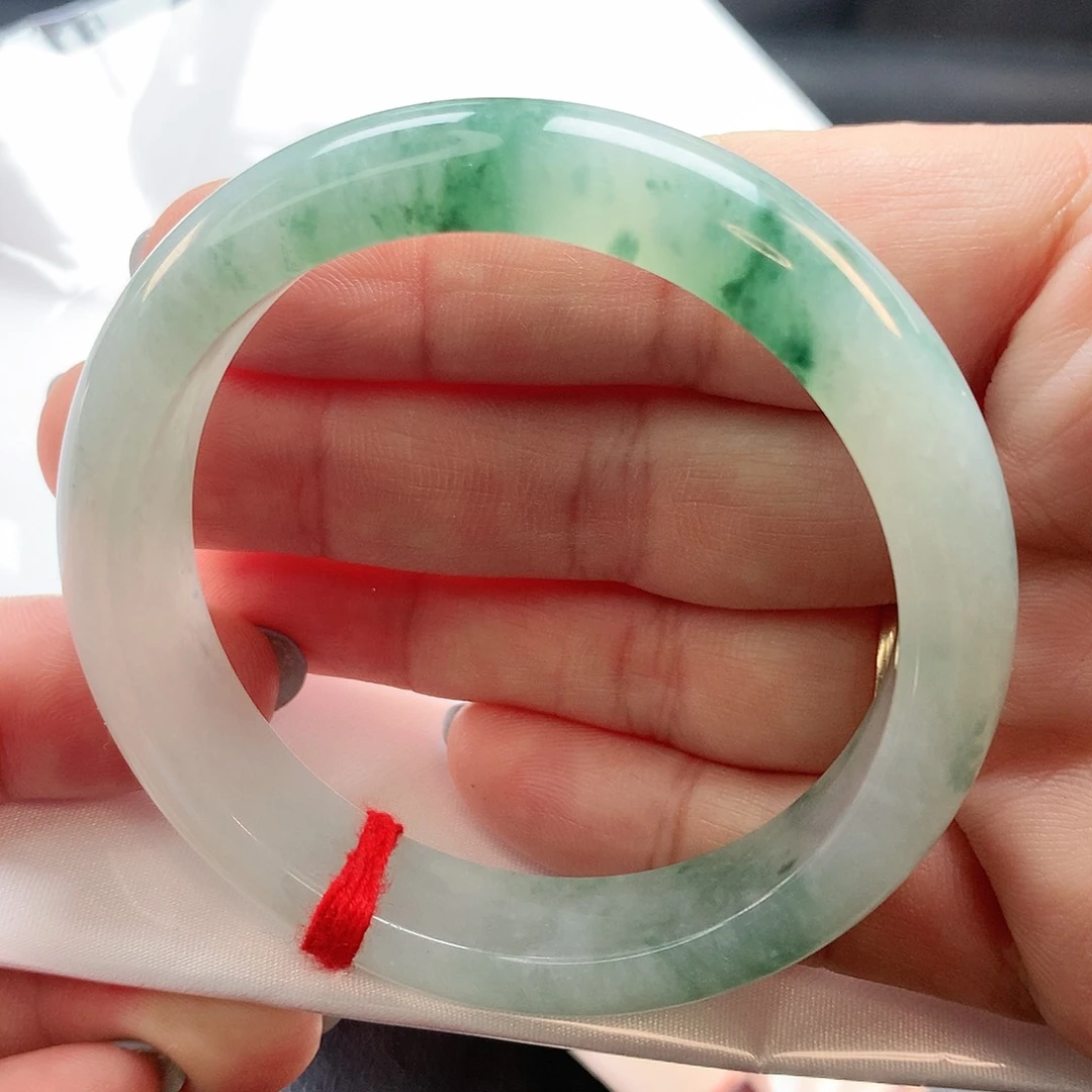 未镶嵌手镯翡翠正圈1840