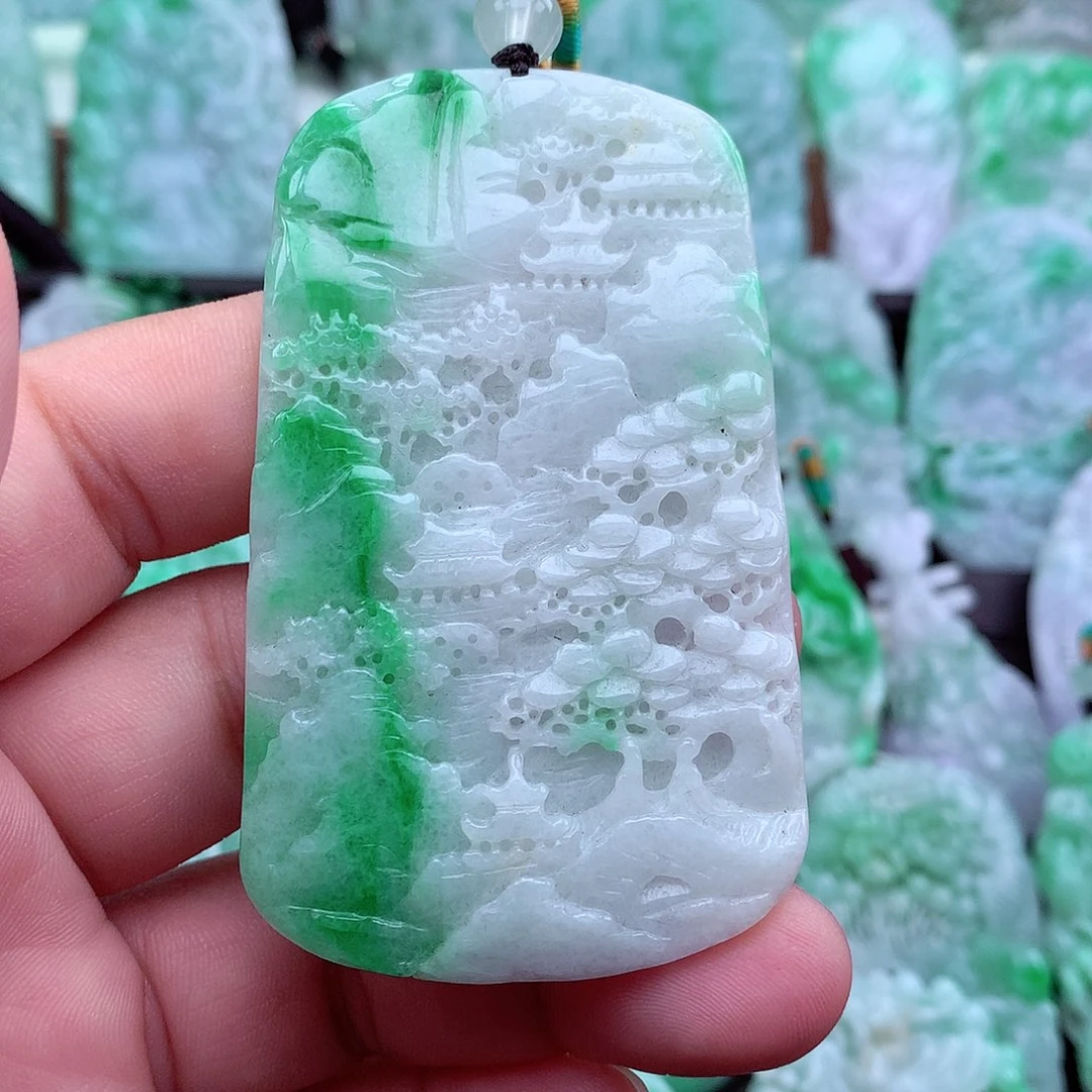 翡翠吊坠(不含链)未镶嵌