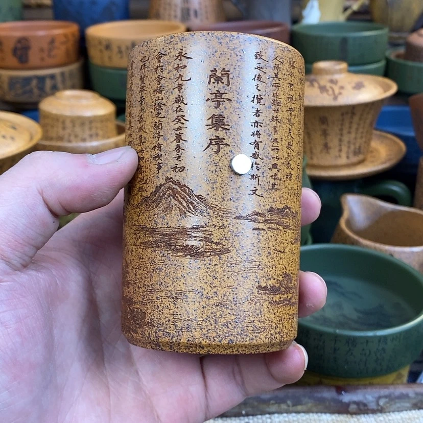 【闪购商品】紫砂杯子宜兴全手工紫砂杯