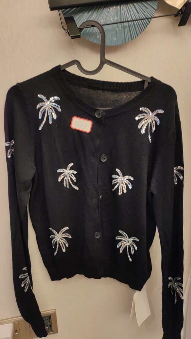 PP福利两片针织开衫pc0384