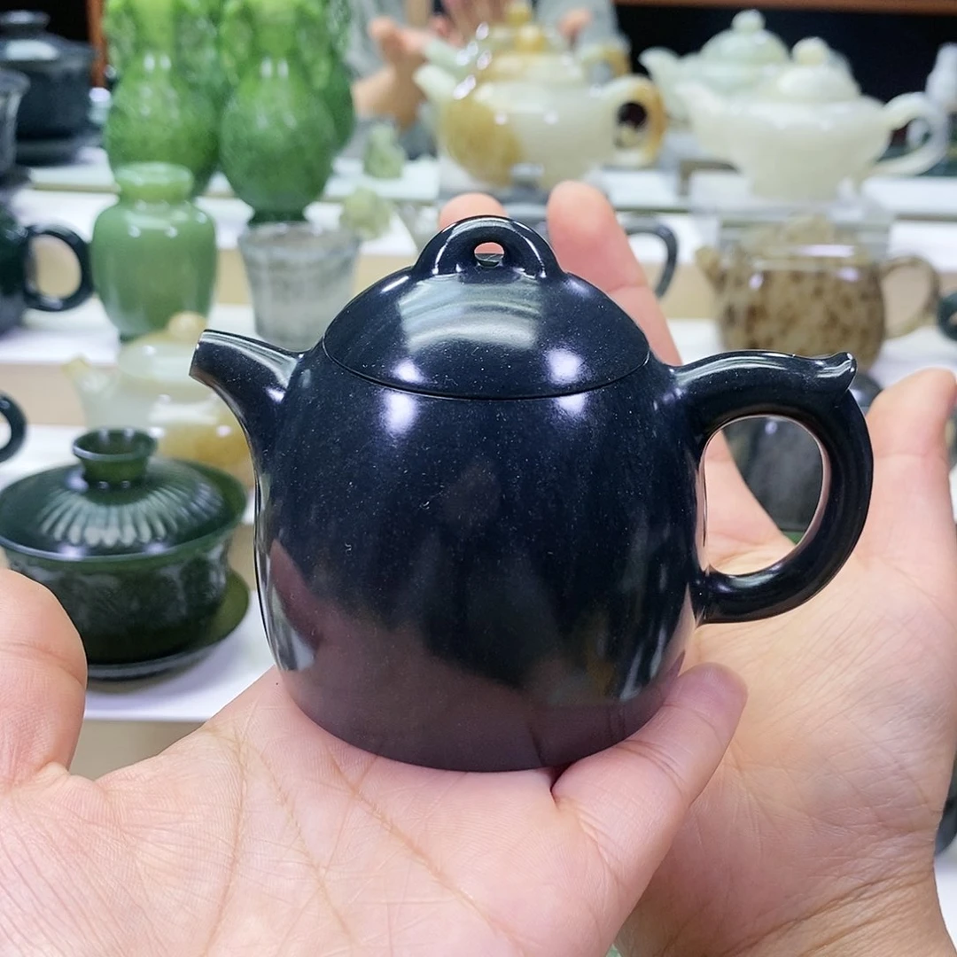 和田玉茶壶未镶嵌