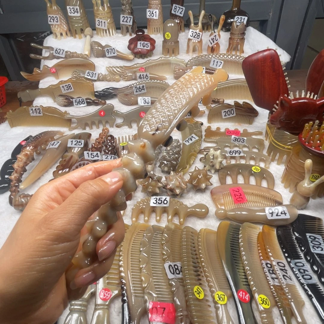 P***n牛角梳牛角福利款