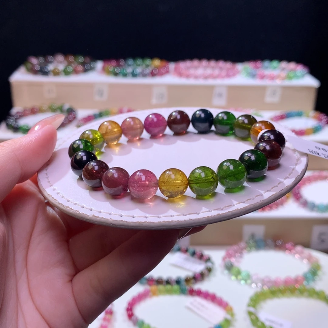 未镶嵌碧玺手链碧玺