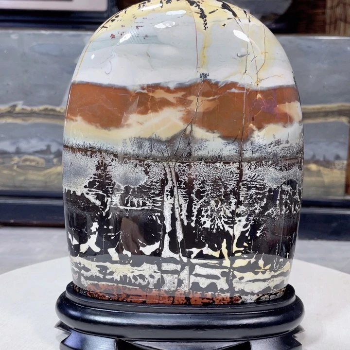 【闪购商品】石材高****旅广西国画石