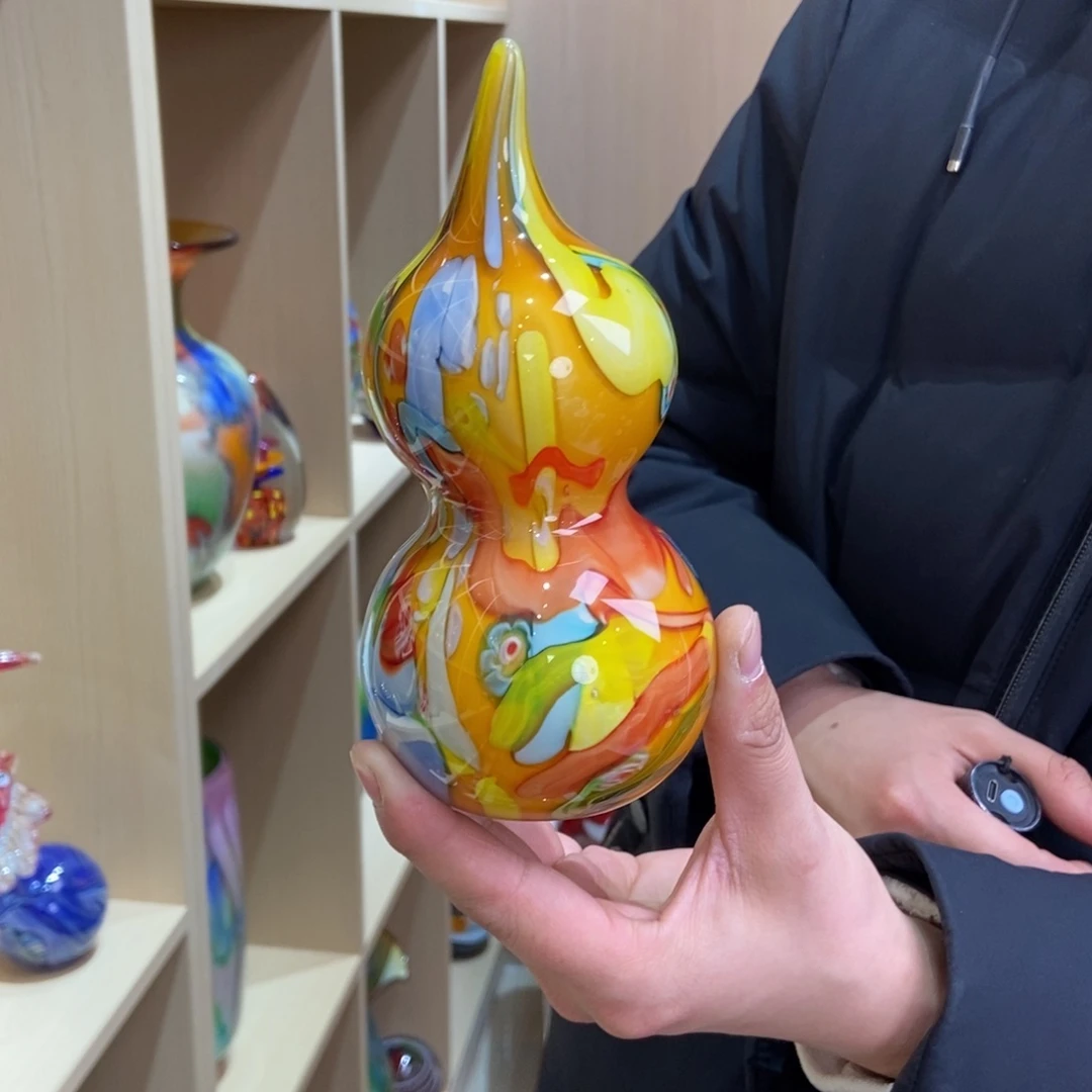 琉璃手工艺品戴*艳精品