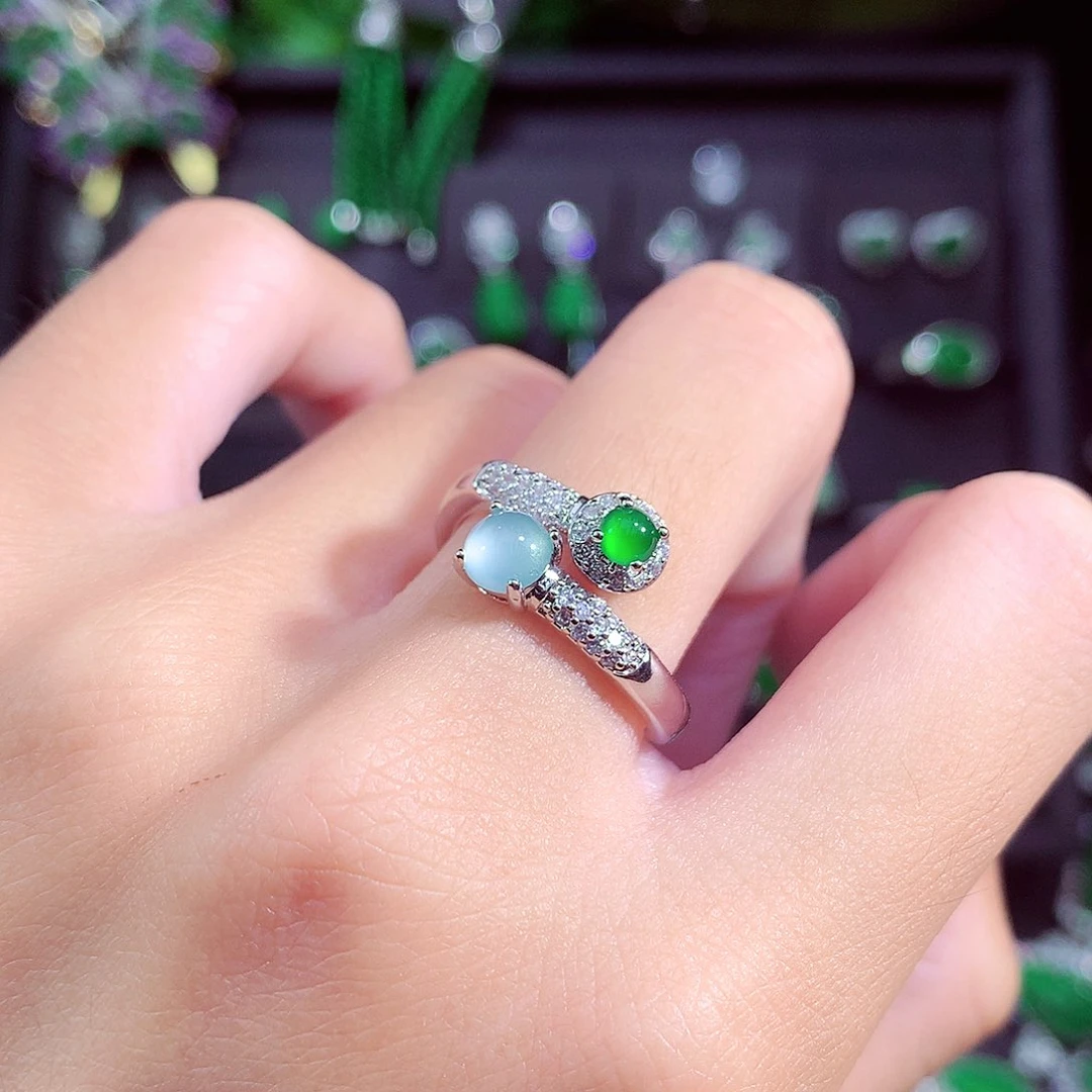 颈饰未镶嵌翡翠天然