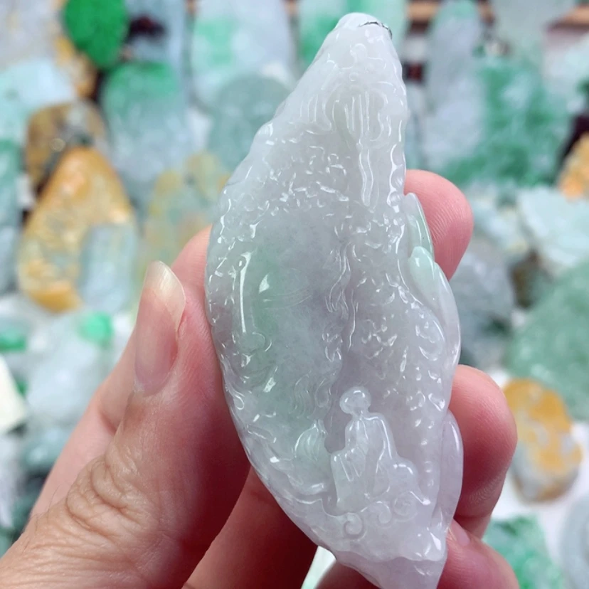 【闪购商品】翡翠未镶嵌吊坠(不含链)