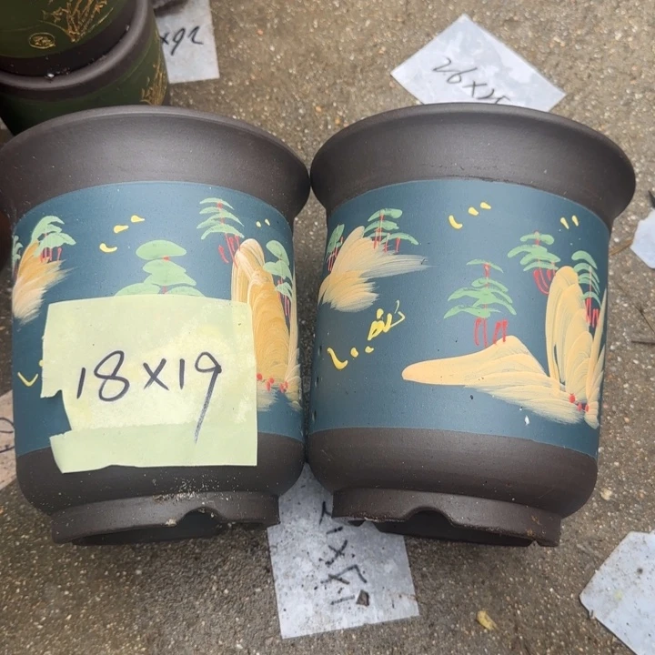 紫砂花盆特价清仓