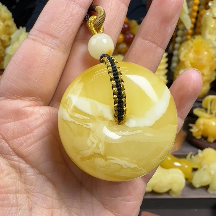 蜜蜡珠宝奇石未镶嵌随**安