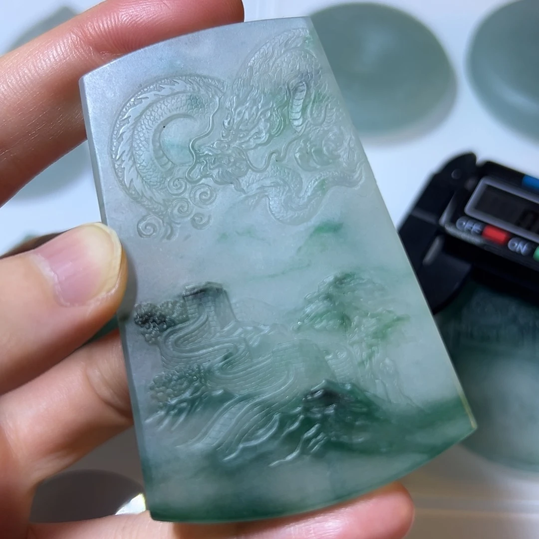 未镶嵌定制翡翠挂件