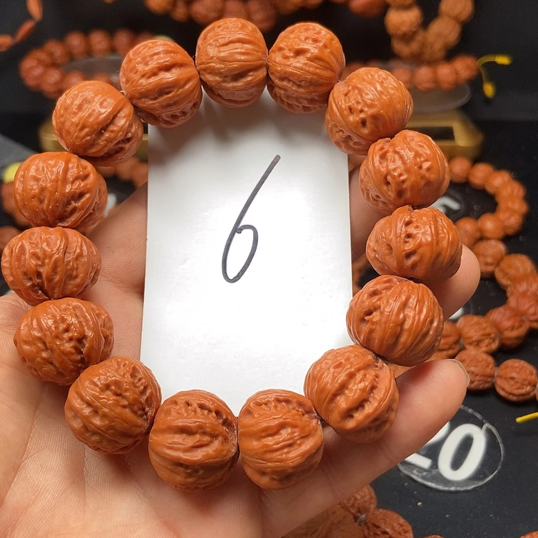 文玩核桃吊坠福*树王么盘23