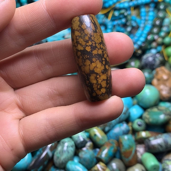 微***面木质不锈钢高瓷绿蓝花花