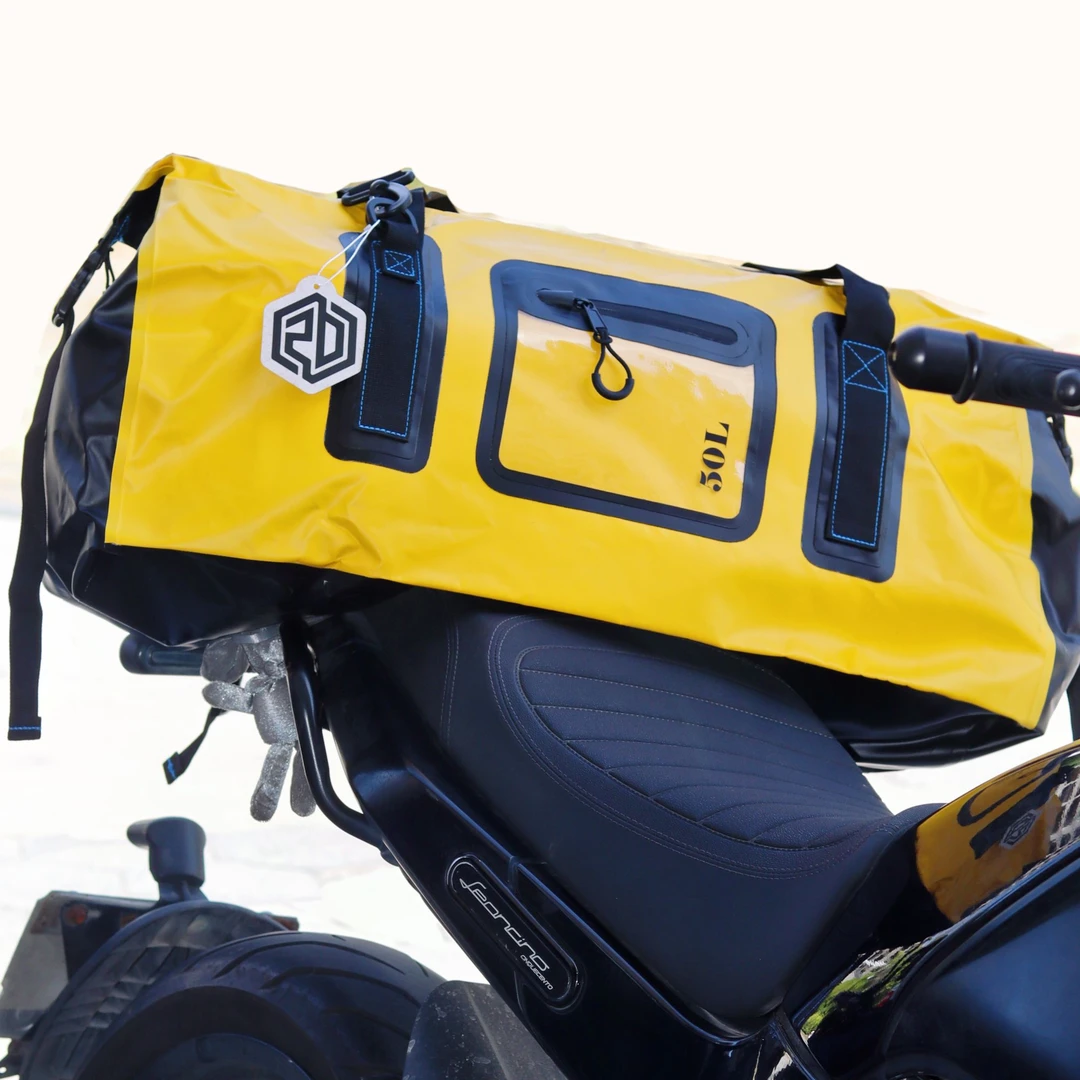 户外运动摩旅骑行露营川藏线大容量防水后座车顶包驮包