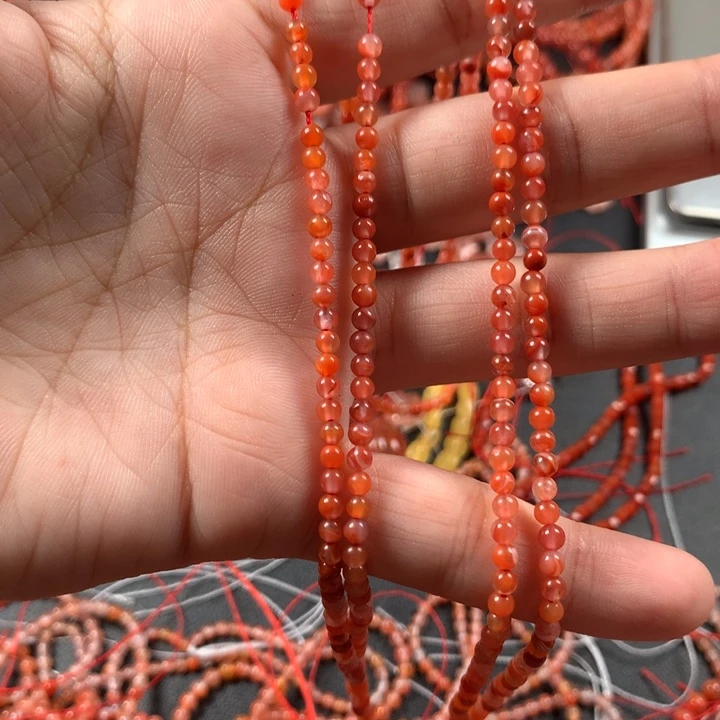 南红玛瑙未镶嵌颈饰