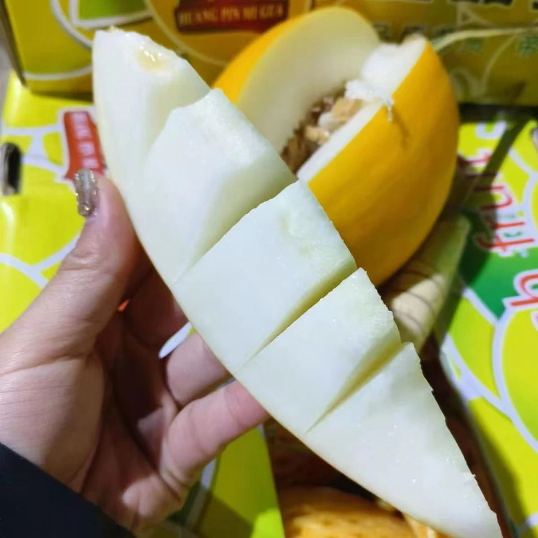 海南皇品蜜瓜 黄皮蜜瓜 当季热卖新鲜水果黄皮白肉